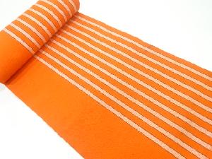 アンティーク　縞模様織出し帯地反物